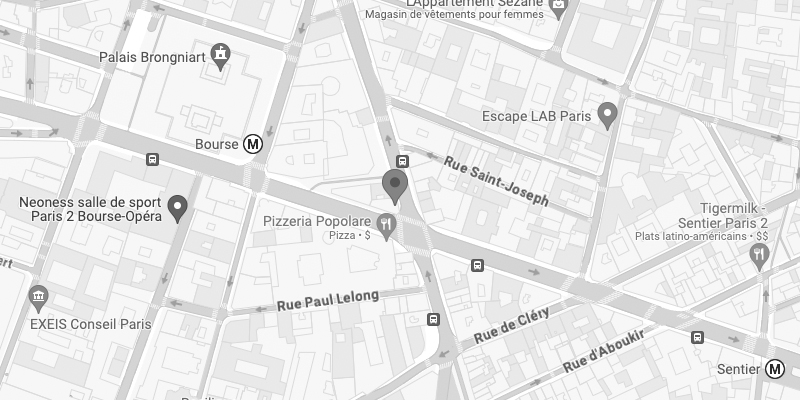 109, rue Montmartre 75002 Paris